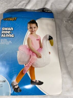 Ballerina Swan Ride Along Halloween Costume Dress Up Toddler